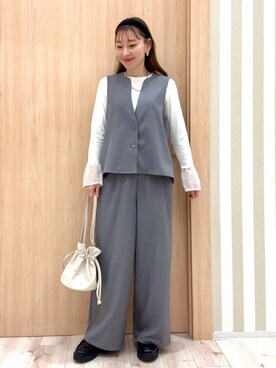 ririさん(レディース・162cm)の春コーディネート