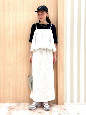 ririさん（レディース・162cm）の夏コーディネート