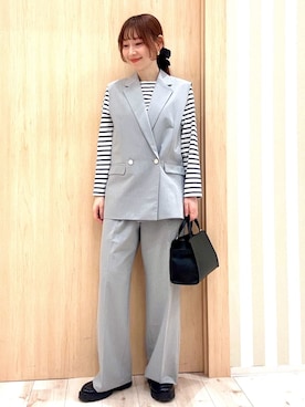 ririさん(レディース・161cm)の冬コーディネート