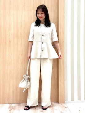 ririさん（レディース・162cm）の春コーディネート