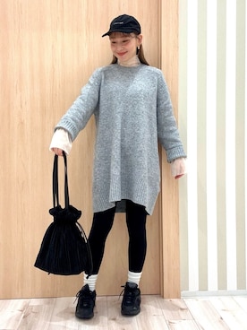 ririさん(レディース・162cm)の冬コーディネート