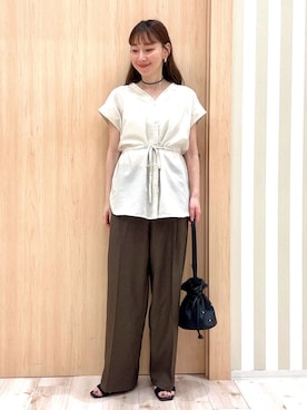 ririさん(レディース・162cm)の夏コーディネート