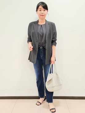 ねぎさん（レディース・172cm）の夏コーディネート