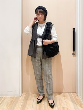 yocchiさん（レディース・162cm）の秋コーディネート