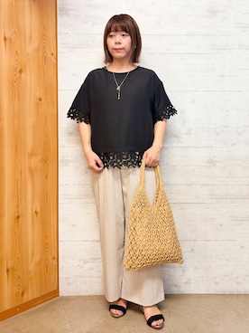 yocchiさん（レディース・162cm）の春コーディネート
