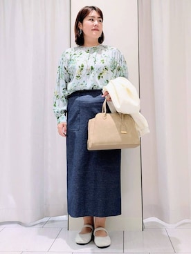 「SOUP（スープ）のアイテム」を使った、Onumaさん（レディース・163cm）の冬コーディネート