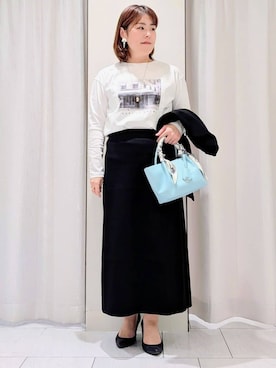 「SOUP（スープ）のアイテム」を使った、Onumaさん（レディース・163cm）の冬コーディネート