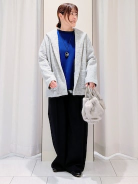 「UNTITLED（アンタイトル）のアイテム」を使った、Onumaさん（レディース・163cm）の秋コーディネート