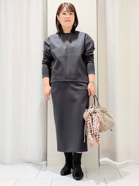 Onumaさん(レディース・163cm)の冬コーディネート