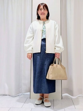 「SOUP（スープ）のアイテム」を使った、Onumaさん（レディース・163cm）の冬コーディネート