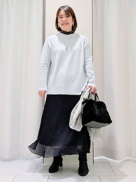 Onumaさん(レディース・163cm)の冬コーディネート