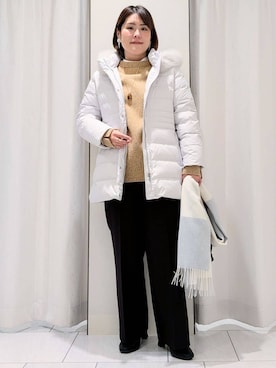 Onumaさん（レディース・163cm）の冬コーディネート