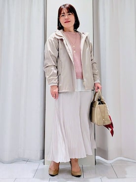 「UNTITLED（アンタイトル）のアイテム（バッグ）」を使った、Onumaさん（レディース・163cm）の冬コーディネート