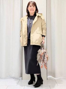 Onumaさん(レディース・163cm)の冬コーディネート