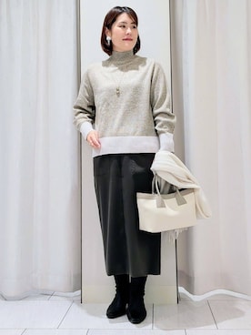 Onumaさん（レディース・163cm）の冬コーディネート