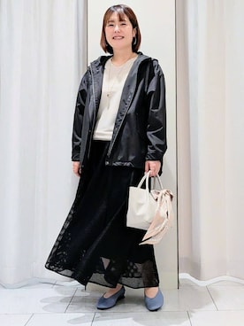 「SOUP（スープ）のアイテム」を使った、Onumaさん（レディース・163cm）の春コーディネート