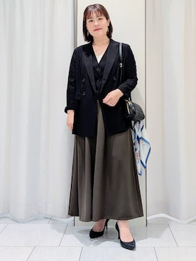 「UNTITLED（アンタイトル）のアイテム」を使った、Onumaさん（レディース・163cm）の夏コーディネート