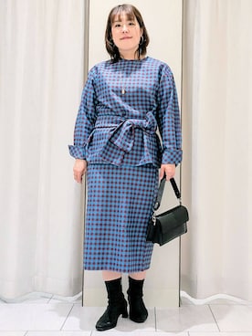 Onumaさん（レディース・163cm）の春コーディネート