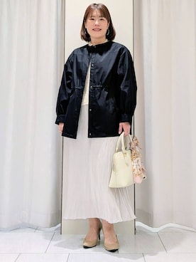 「JET（ジェット）のアイテム」を使った、Onumaさん（レディース・163cm）の冬コーディネート