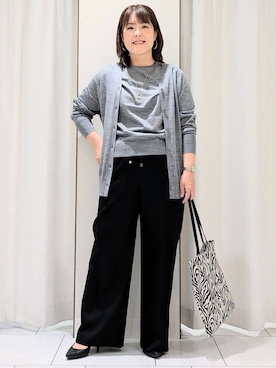 「UNTITLED（アンタイトル）のアイテム（バッグ）」を使った、Onumaさん（レディース・163cm）の春コーディネート