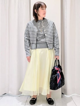 Onumaさん（レディース・163cm）の春コーディネート
