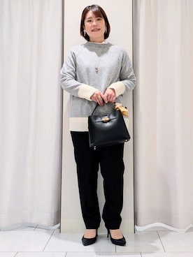 Onumaさん（レディース・163cm）の冬コーディネート
