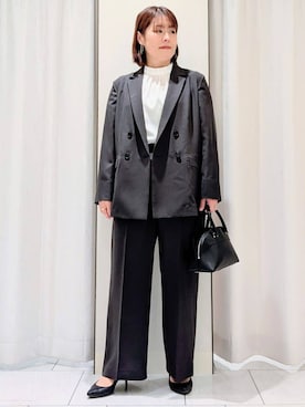 「Airpapel（エアパペル）のアイテム」を使った、Onumaさん（レディース・163cm）の冬コーディネート