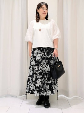 Onumaさん（レディース・163cm）の春コーディネート