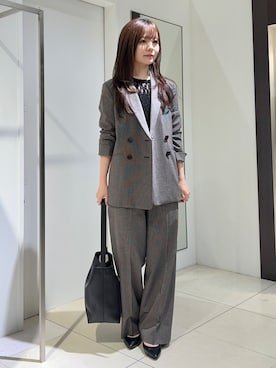「UNTITLED（アンタイトル）のアイテム」を使った、kaoruさん（レディース・159cm）の秋コーディネート