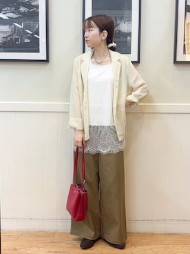 えぬさん(レディース・159cm)の夏コーディネート