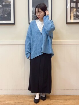 「DRESKIP（ドレスキップ）のアイテム」を使った、えぬさん（レディース・159cm）の秋コーディネート