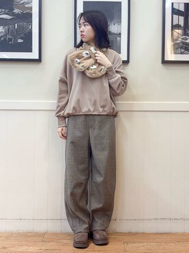 えぬさん(レディース・159cm)の秋コーディネート
