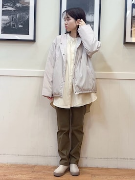 えぬさん(レディース・159cm)の秋コーディネート
