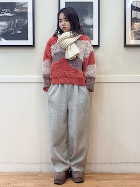 えぬさん（レディース・159cm）の冬コーディネート