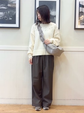えぬさん(レディース・159cm)の冬コーディネート