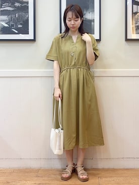 えぬさん(レディース・159cm)の夏コーディネート