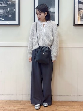「DRESKIP（ドレスキップ）のアイテム」を使った、えぬさん（レディース・159cm）の秋コーディネート