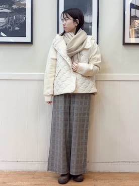 えぬさん（レディース・159cm）の秋コーディネート