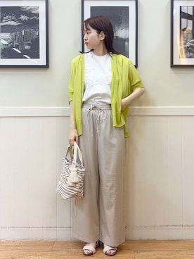 えぬさん(レディース・159cm)の春コーディネート