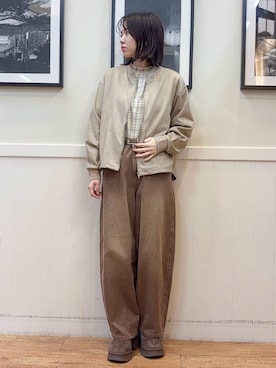 えぬさん(レディース・159cm)の秋コーディネート