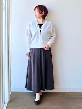 「UNTITLED（アンタイトル）のアイテム」を使った、やじまさん（レディース・155cm）の夏コーディネート
