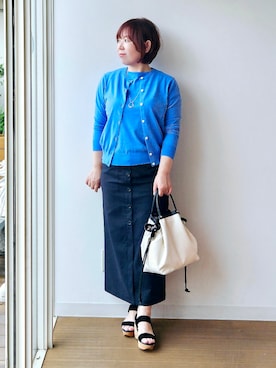 「UNTITLED（アンタイトル）のアイテム」を使った、やじまさん（レディース・155cm）の夏コーディネート