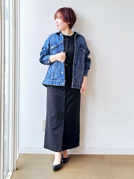 「UNTITLED（アンタイトル）のアイテム（ワンピース/ドレス）」を使った、やじまさん（レディース・155cm）の春コーディネート