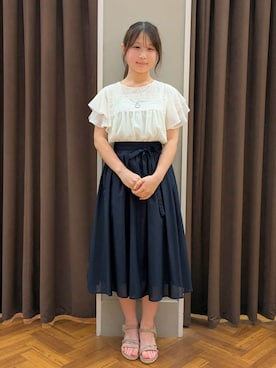 Aさん(レディース・154cm)の夏コーディネート