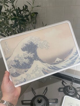 「212 KITCHEN STORE（トゥワントゥキッチンストア）のLicute Art Cutting board Fugaku （富嶽三十六景モチーフのまな板）（キッチンツール、その他）」を使った、まのちゃんさん（レディース・160cm）の冬コーディネート