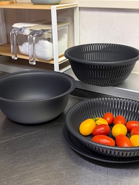 「アイテム（食器/キッチン）」を使った、まのちゃんさん（レディース・160cm）の秋コーディネート