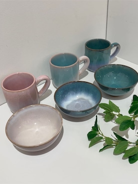 「212 KITCHEN STORE（トゥワントゥキッチンストア）の萩 彩鉢 GR（食器、その他）」を使った、まのちゃんさん（レディース・160cm）の冬コーディネート