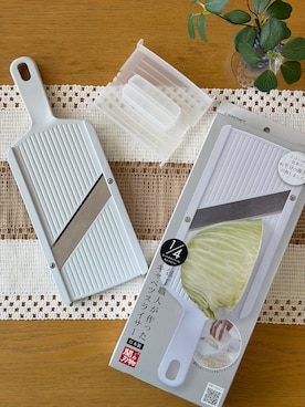「212 KITCHEN STORE（トゥワントゥキッチンストア）の包丁職人が作ったキャベツスライサー ＜SUNCRAFT サンクラフト＞（キッチンツール、その他）」を使った、まのちゃんさん（レディース・160cm）の夏コーディネート