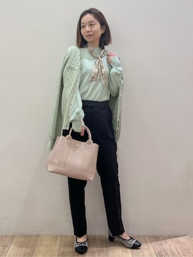kcさん（レディース・152cm）の冬コーディネート