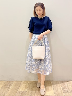 kcさん（レディース・152cm）の春コーディネート